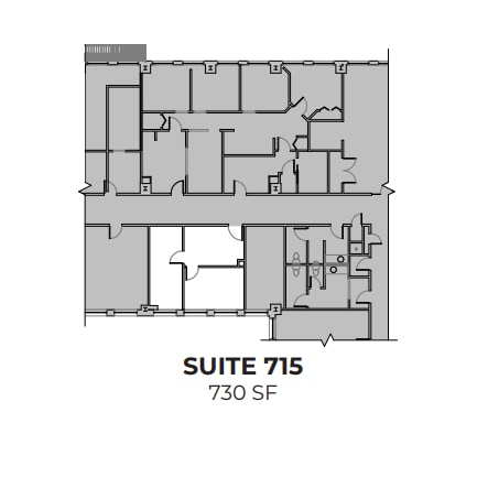 735 N Water St, Milwaukee, WI à louer Plan d’étage– Image 1 sur 1