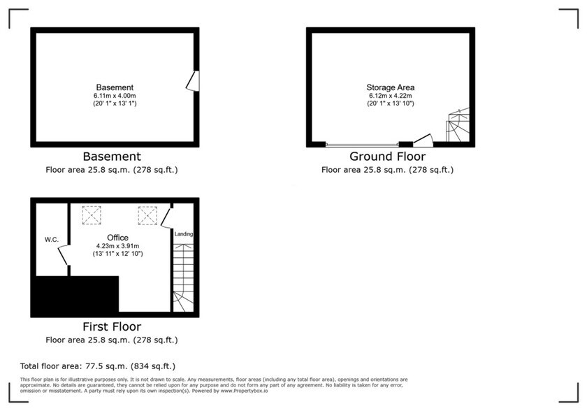 2 Lower Foel Rd, Rhyl à vendre - Plan d’étage – Image 1 sur 1
