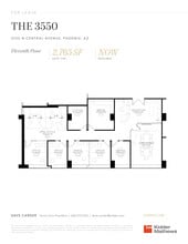 3550 N Central Ave, Phoenix, AZ à louer Plan d’étage– Image 1 sur 1