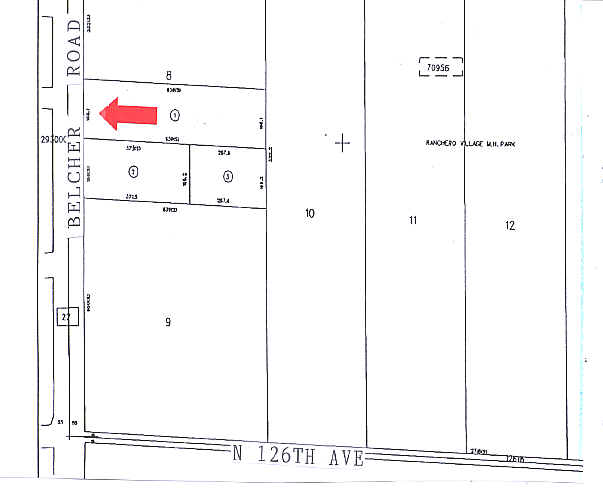 12855 S Belcher Rd, Largo, FL à louer - Plan cadastral – Image 2 sur 5