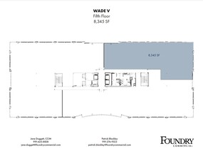 5440 Wade Park Blvd, Raleigh, NC à louer Plan d’étage– Image 1 sur 1