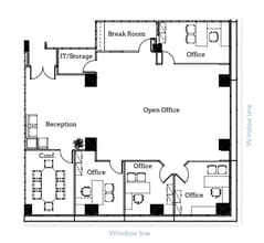 1450 Frazee Rd, San Diego, CA à louer Plan d’étage– Image 1 sur 1