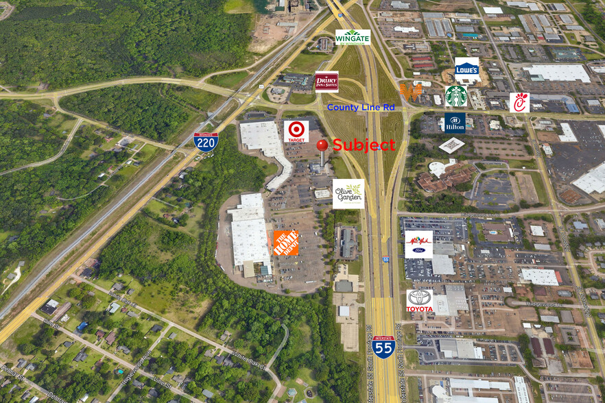 6357 I 55 N, Jackson, MS à louer - Photo de l’immeuble – Image 2 sur 31