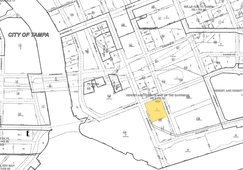 513 S Florida Ave, Tampa, FL à louer - Plan cadastral – Image 3 sur 10