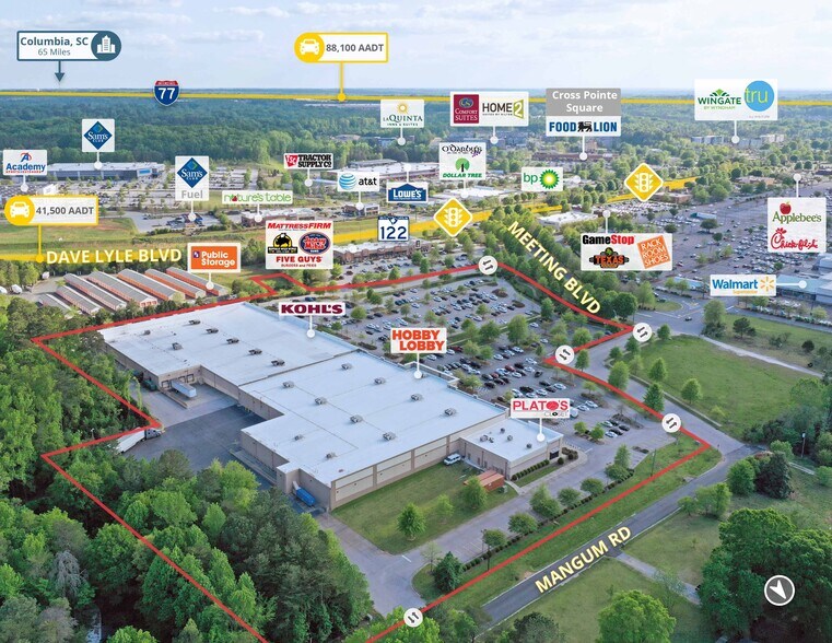 1526-1530 Meeting Blvd, Rock Hill, SC à vendre - Photo de l’immeuble – Image 2 sur 17