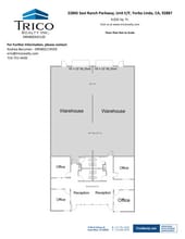 22755 Savi Ranch Pky, Yorba Linda, CA à louer Plan d’étage– Image 1 sur 1