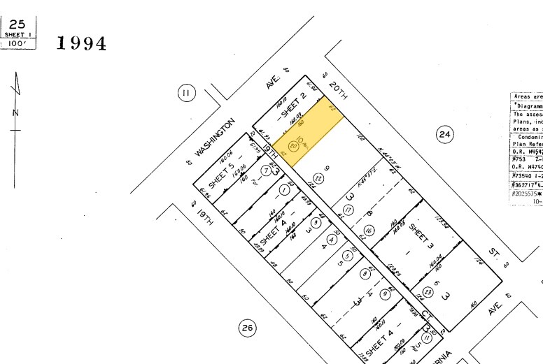 1008 20th St, Santa Monica, CA à vendre - Plan cadastral – Image 2 sur 14