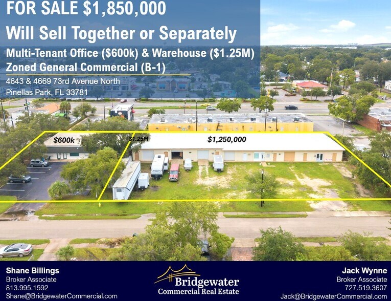 4669 73rd Ave, Pinellas Park, FL à vendre - Photo de l’immeuble – Image 2 sur 18