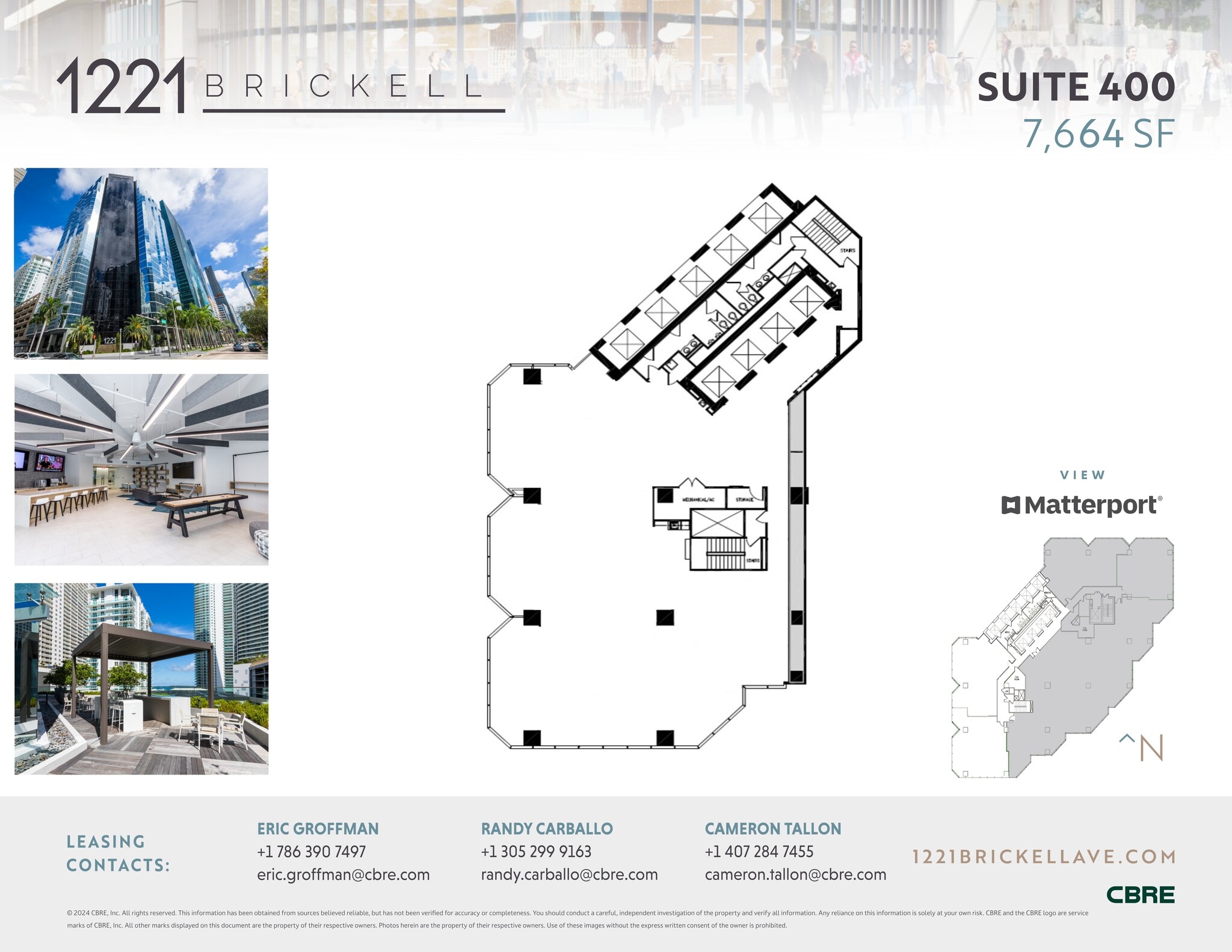 1221 Brickell Ave, Miami, FL à louer Plan de site– Image 1 sur 1