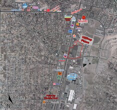 1600-1690 Rio Rancho Blvd SE, Rio Rancho, NM - Vue aérienne vue de carte - Image1