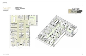600 5th St NW, Washington, DC à louer Plan d’étage– Image 1 sur 1