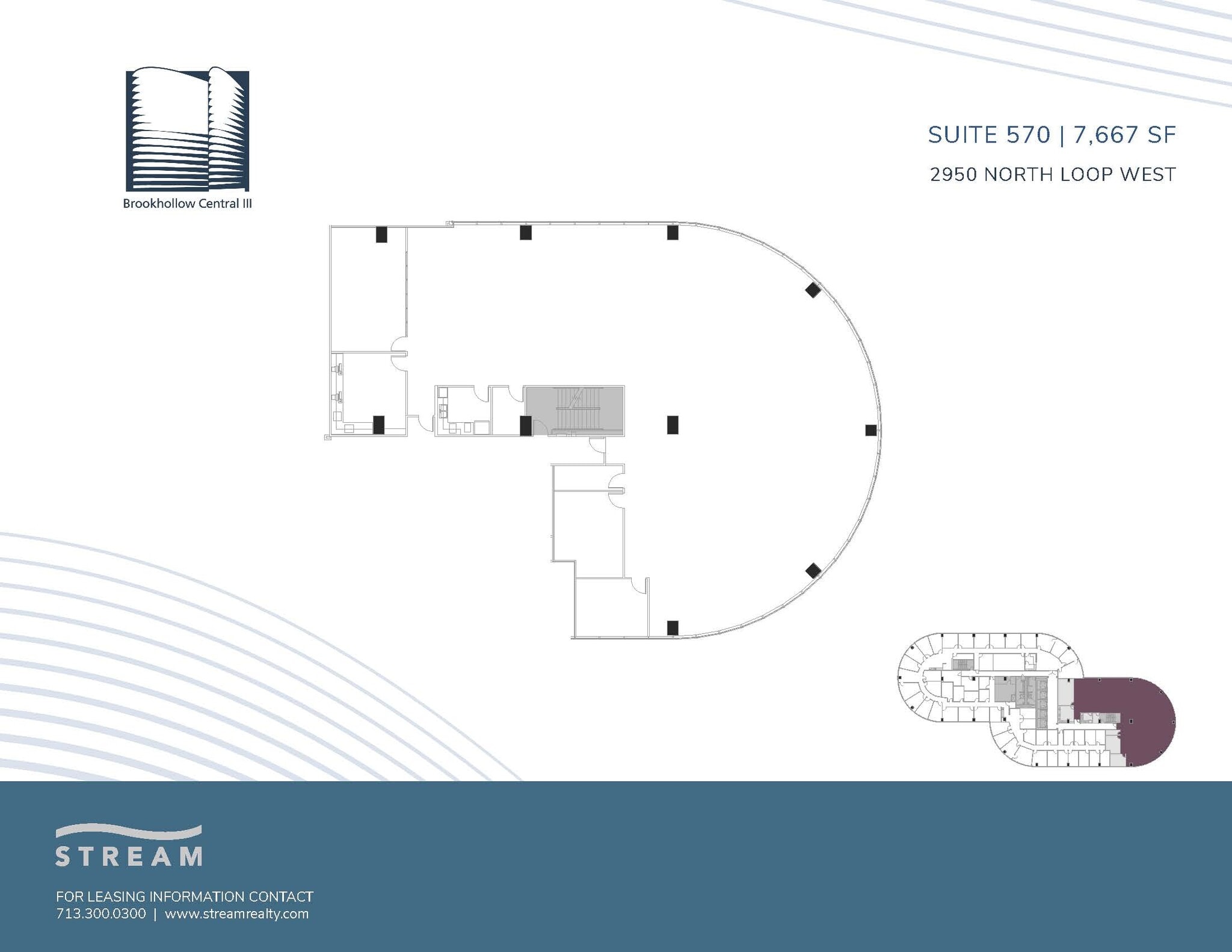2950 N Loop Fwy W, Houston, TX à louer Plan d’étage– Image 1 sur 1