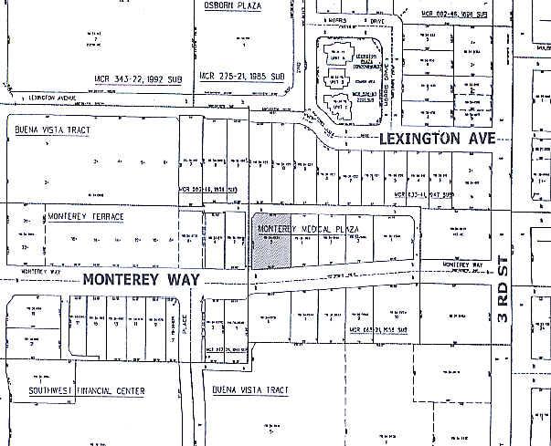52 E Monterey Way, Phoenix, AZ à louer - Plan cadastral – Image 2 sur 14