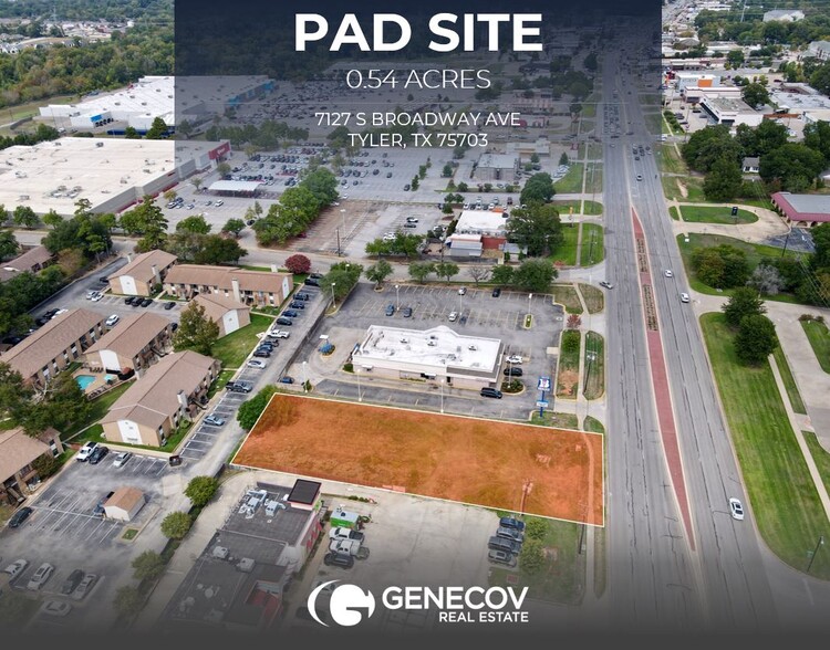 7145 S Broadway Ave, Tyler, TX à louer - Photo de l’immeuble – Image 1 sur 2