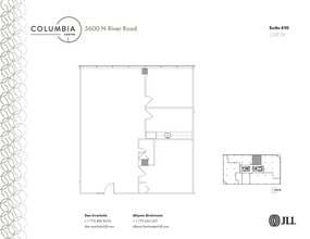 5600 N River Rd, Rosemont, IL à louer Plan d’étage– Image 1 sur 1