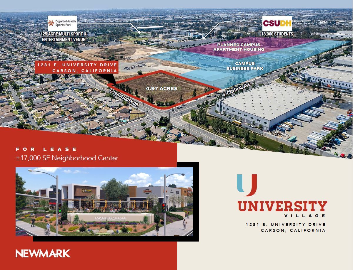 E University Dr, Carson, CA à louer Photo de l’immeuble– Image 1 sur 3
