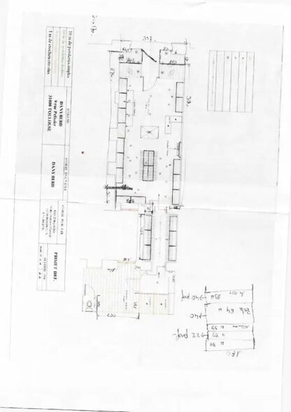 Local commercial dans Toulouse à louer - Plan d’étage – Image 2 sur 2