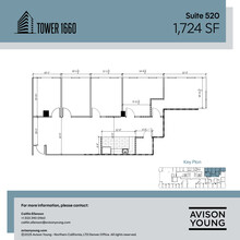 1660 S Albion St, Denver, CO à louer Plan d’étage– Image 1 sur 1