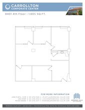 8401 Corporate Dr, Landover, MD à louer Plan d’étage– Image 1 sur 1