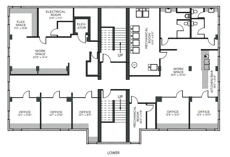 456 12th Ave SE, Calgary, AB à louer Plan d’étage– Image 1 sur 1
