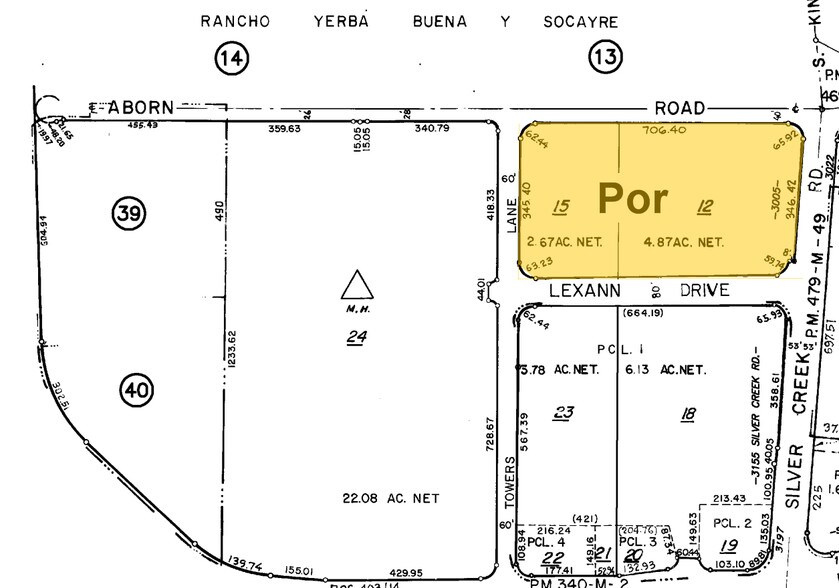 3005 Silver Creek Rd, San Jose, CA à louer - Plan cadastral – Image 2 sur 6