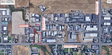 2959 S Saturn Way, Boise, ID - VUE AÉRIENNE  vue de carte