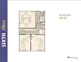 6900 Wisconsin Ave, Bethesda, MD à louer Plan d’étage– Image 2 sur 2