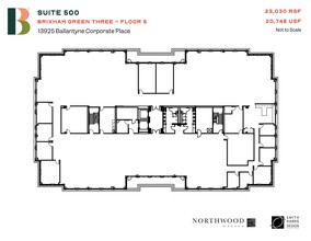 13925 Ballantyne Corporate Pl, Charlotte, NC à louer Plan d’étage– Image 1 sur 1