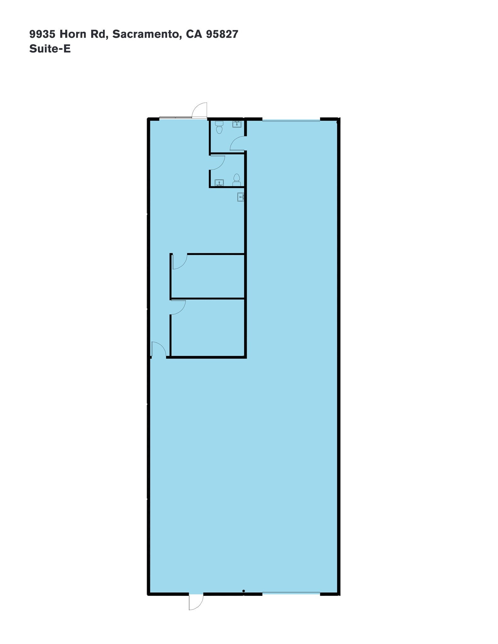 9935 Horn Rd, Sacramento, CA à louer Plan de site– Image 1 sur 1