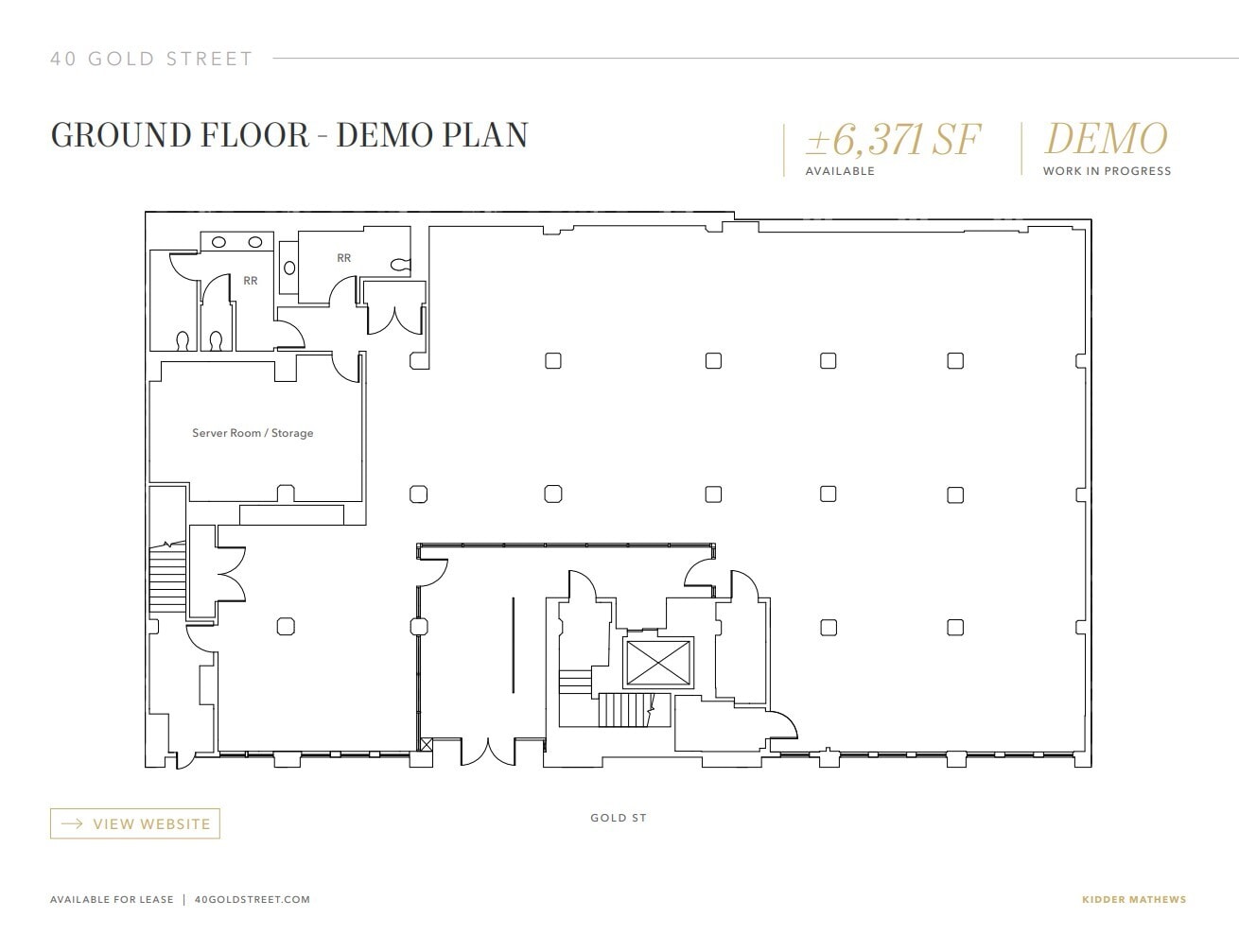 40 Gold St, San Francisco, CA à louer Plan d’étage– Image 1 sur 1
