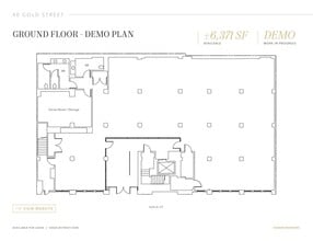 40 Gold St, San Francisco, CA à louer Plan d’étage– Image 1 sur 1