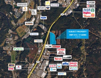 Plus de détails pour Brookview Blvd 515 Highway Hwy, Ellijay, GA - Terrain à vendre
