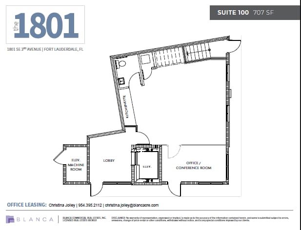 1801 SE 3rd Ave, Fort Lauderdale, FL à louer Plan d’étage– Image 1 sur 1