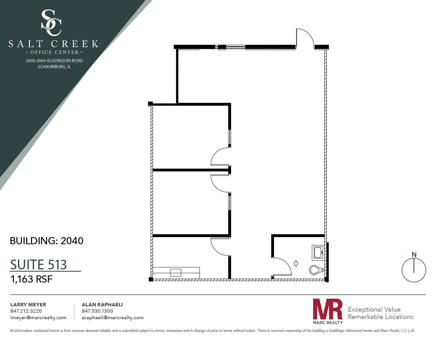 2010 E Algonquin Rd, Schaumburg, IL à louer Plan d’étage– Image 1 sur 1