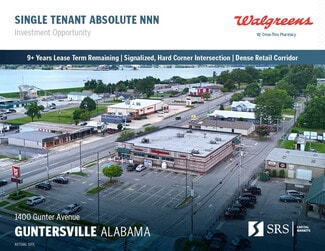 Plus de détails pour 1400 Gunter Ave, Guntersville, AL - Local commercial à vendre