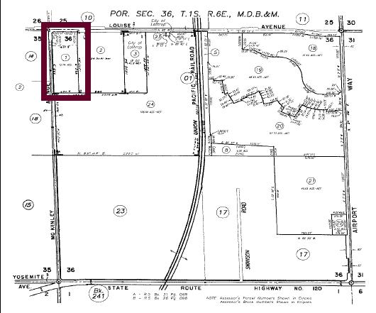 1850 E Louise Ave, Lathrop, CA à louer - Plan cadastral – Image 2 sur 5