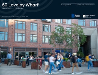 Plus de détails pour 50 Lovejoy Wharf, Boston, MA - Local commercial à louer