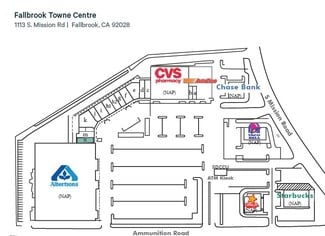 Plus de détails pour 1081-1139 S Mission Rd, Fallbrook, CA - Bureau, Local commercial à louer