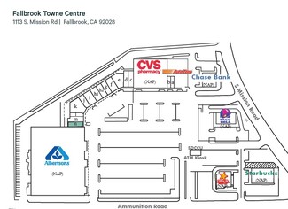 Plus de détails pour 1081-1139 S Mission Rd, Fallbrook, CA - Bureau, Local commercial à louer