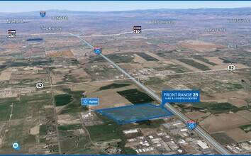 NEC Tipple Parkway & I-25 Frontage Road East, Frederick, CO - VUE AÉRIENNE  vue de carte - Image1