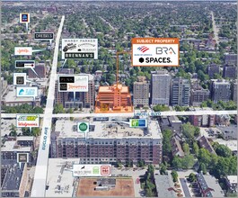 4625 Lindell Blvd, Saint Louis, MO - VUE AÉRIENNE  vue de carte