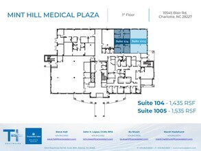 10545 Blair Rd, Charlotte, NC à louer Plan d’étage– Image 1 sur 1