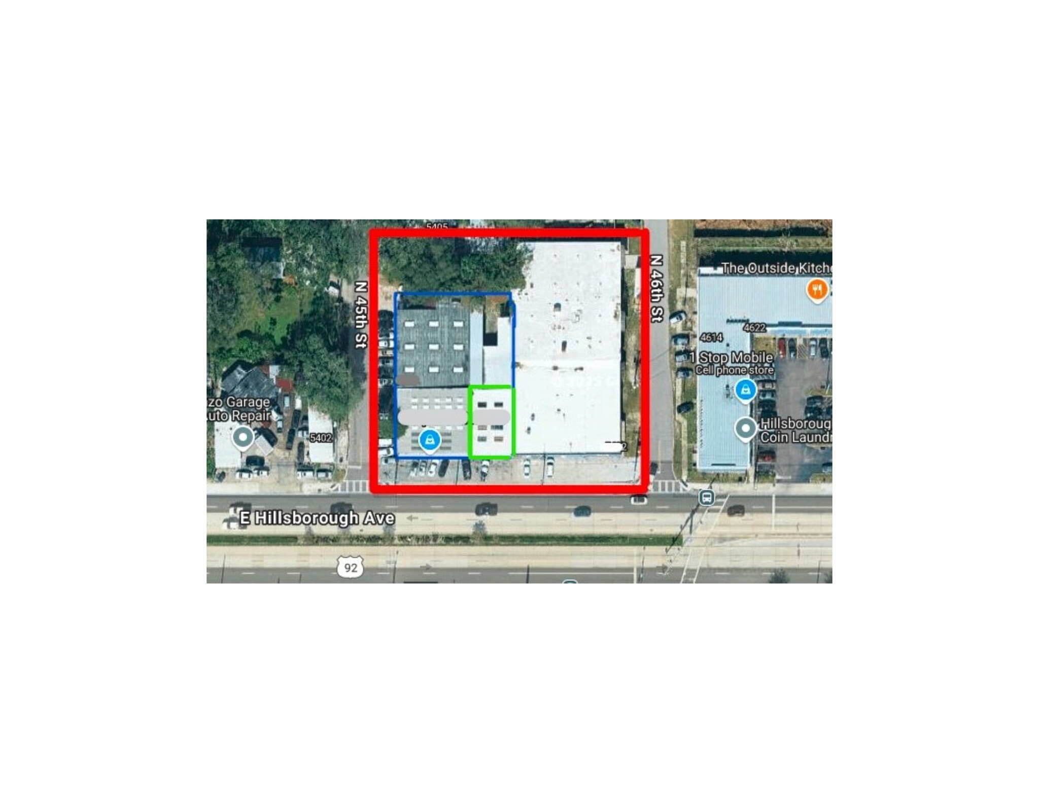 4504 E Hillsborough Ave, Tampa, FL à louer Plan de site– Image 1 sur 1