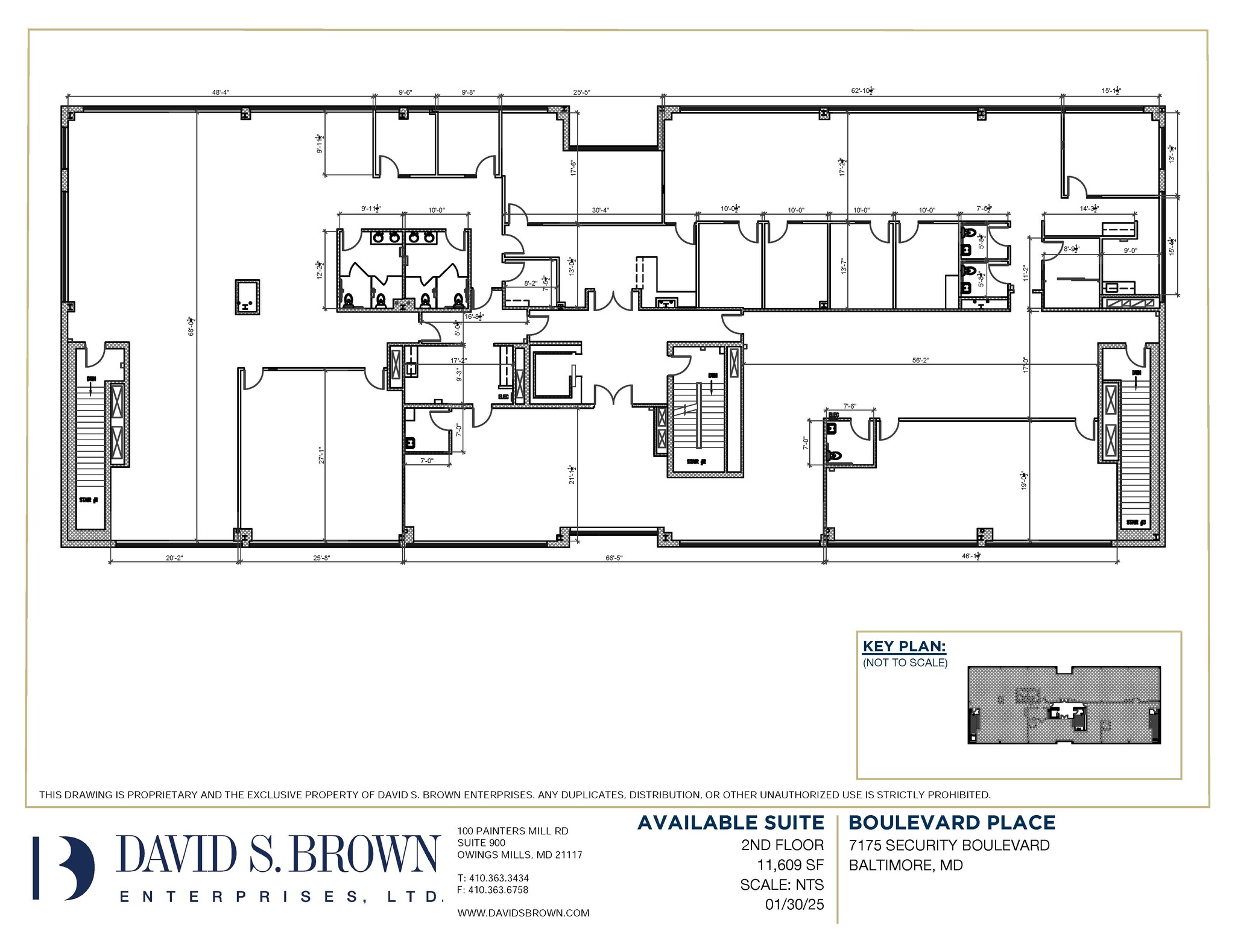 7175 Security Blvd, Windsor Mill, MD à louer Plan d’étage– Image 1 sur 1