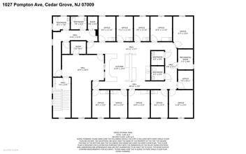 1027 Pompton Ave, Cedar Grove, NJ à louer Plan de site– Image 1 sur 1