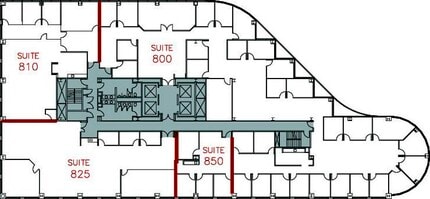 4270 Executive Sq, La Jolla, CA à louer Plan d’étage– Image 1 sur 1