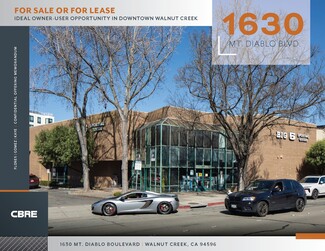 Plus de détails pour 1630 Mt Diablo Blvd, Walnut Creek, CA - Local commercial à louer