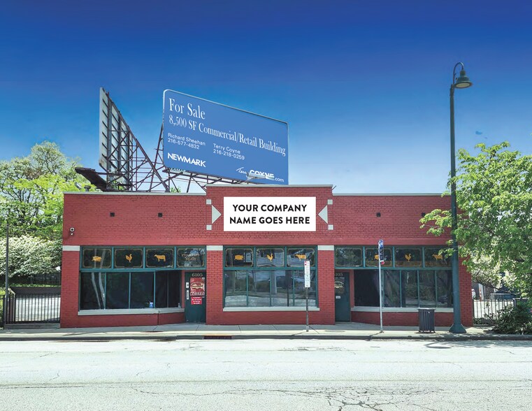 6101 Detroit Ave, Cleveland, OH à vendre - Photo de l’immeuble – Image 1 sur 9