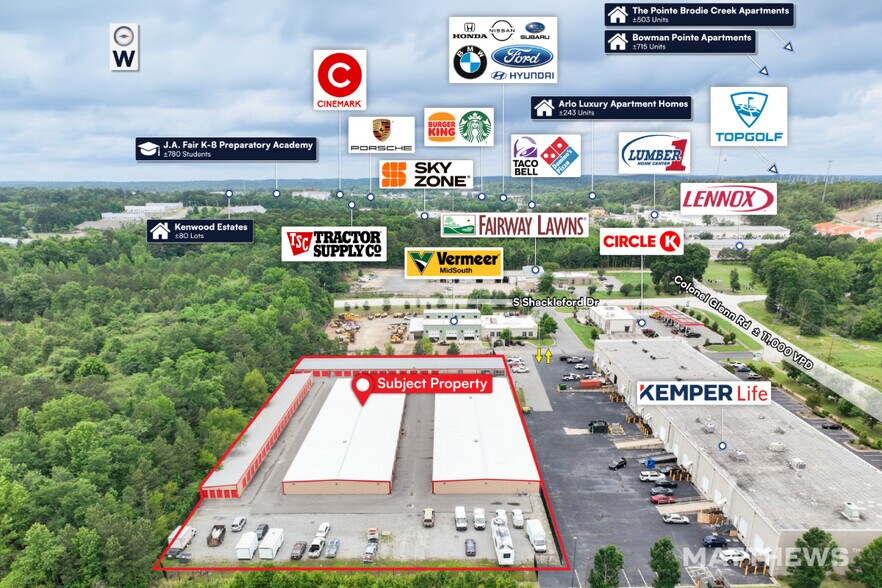 10315 Colonel Glenn Rd, Little Rock, AR à vendre - Photo de l’immeuble – Image 2 sur 4