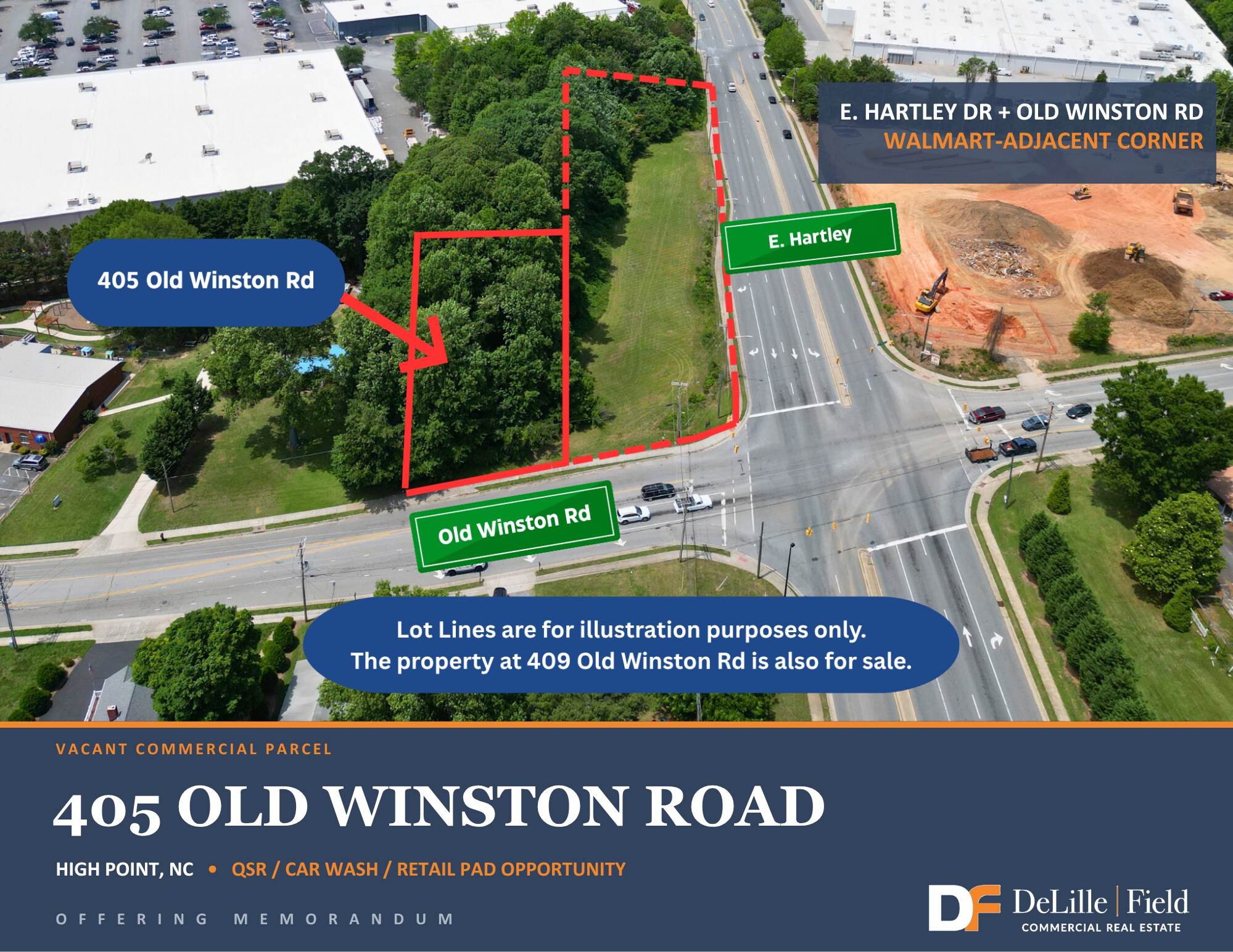 405 Old Winston Rd, High Point, NC à vendre Photo principale– Image 1 sur 4